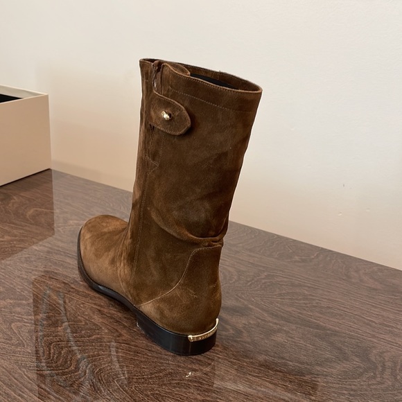 Burberry Housecheck Lyndhurst Flat Boot - Picture 3 of 6